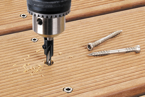 TOPWAY Set di Punte per Trapano Svasatore 5 Pezzi, Punte per Smussatura HSS con Gambo Tondo da 8mm per Lavorazione del Legno in Plastica e Perforazione di Fori 131300 TOPWAY Set di Punte per Trapano Svasatore 5 Pezzi, Punte per Smussatura HSS con Gambo Tondo da 8mm per Lavorazione del Legno in Plastica e Perforazione di Fori 131300