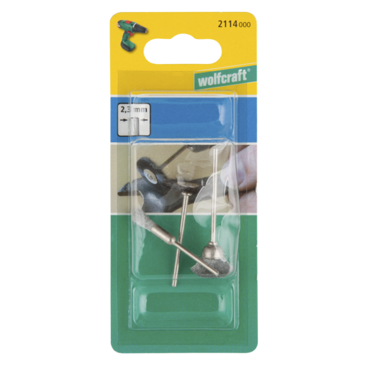 Steel Wire Mini Brush Set, 3 pcs.