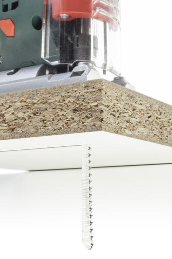 Lames de scie sauteuse HCS, empreinte en T, plan de travail de cuisine, coupe nette