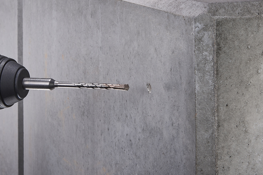 Concrete Drill Bit Set, Tungsten Carbide Tipped, SDS-plus