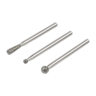 Diamantschleifstift-Set, kugel- und kegelförmig, 3-tlg. Diamantschleifstift-Set, kugel- und kegelförmig, 3-tlg.